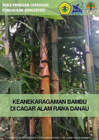  Buku  Panduan Lapangan Bambu  CARD CAGAR ALAM RAWA DANAU